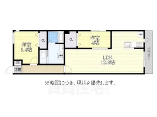 CELENEST高岳【3階】の間取り