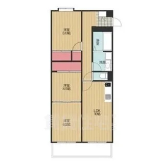 プレシアス赤城【4階】の間取り