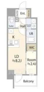 エスリード金山ル・グラン【2階】の間取り