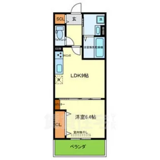 ネクスト伏見【3階】の間取り
