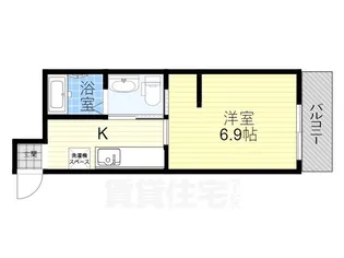 クレアラ・クーオ【1階】の間取り