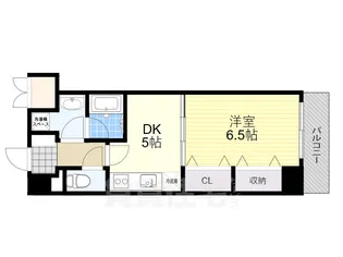 サンフーク3【5階】の間取り