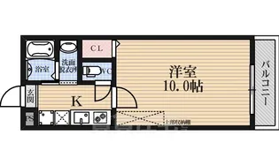 京洛マンション【3階】の間取り