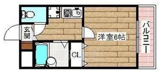 アビテ八幡【3階】の間取り