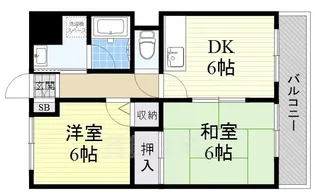 グランディア陽だまりの街(旧テラート2)【4階】の間取り