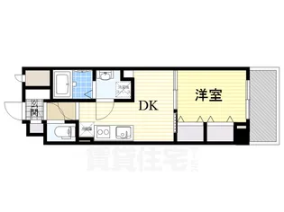 セントロイヤルクラブ新大阪【3階】の間取り