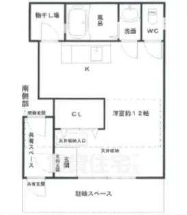 京都府京都市上京区一町目【テラスハウス】の間取り