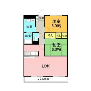 グランドヒルズ神ノ倉【2階】の間取り