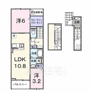 ルラシオン【3階】の間取り