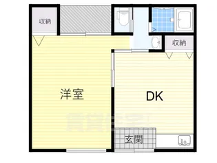 大阪府大阪市住吉区我孫子4丁目【一戸建】の間取り