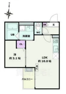 Jack sone1【1階】の間取り