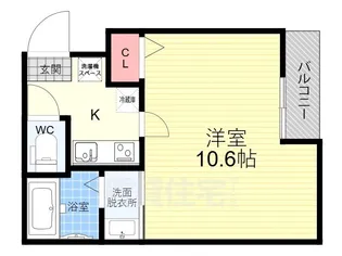 EN西ノ京二条【2階】の間取り
