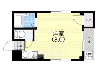 影浦ビル【5階】の間取り