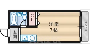 エスパシオ【2階】の間取り