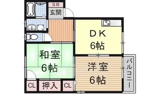 アポロ2【2階】の間取り