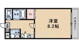 マジェスティ【8階】の間取り