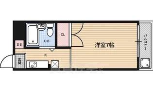 ロイヤルテラス佳欧留【4階】の間取り