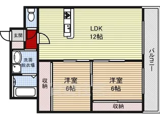 大蔵浅田ビル【1階】の間取り