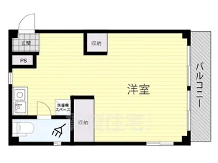 オークエスト【3階】の間取り