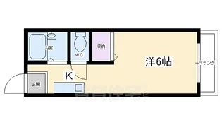 グレースハイツ【1A号室】の間取り