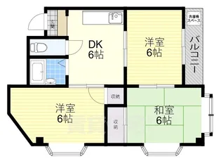 3DKの間取り画像