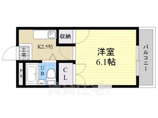 メゾン・ブロンネージュ【6階】の間取り