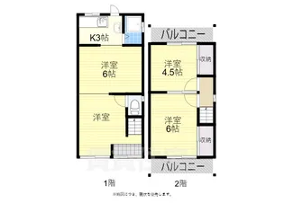 大阪府堺市東区日置荘西町7丁【一戸建】の間取り