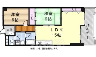 ラフォーレ末広【2階】の間取り