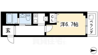 GRAND FIRST鞍馬口 【1階】の間取り