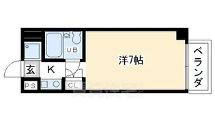 シリウス星の子【8階】の間取り