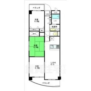 愛知県名古屋市西区浄心2丁目【マンション】の間取り