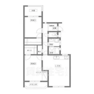 リノヴェール本山【2階】の間取り