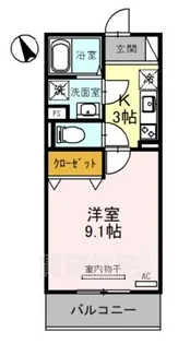 ベラヴィスタ 南草津【3階】の間取り