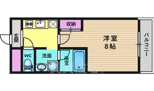グレイス西京極【2階】の間取り