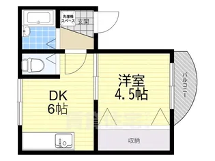 メゾンド・ポエジー【2階】の間取り