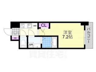 S-RESIDENCE大和田aline【14階】の間取り