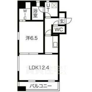 エルミタージュ新栄【6階】の間取り