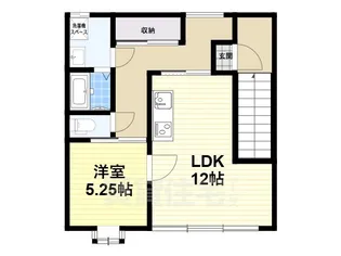 今井町1丁目アパート【2階】の間取り