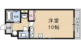 ドエル竹鼻【5階】の間取り