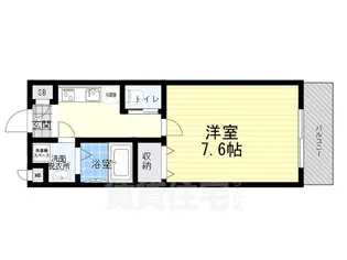 リトラル西宮北【1階】の間取り
