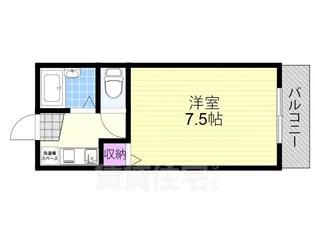 ハウスパティオ【205号室】の間取り