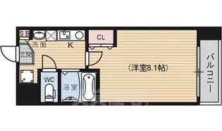 Shine蛸薬師【3階】の間取り