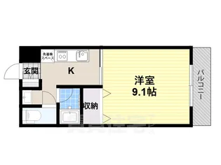 レナードU【4階】の間取り