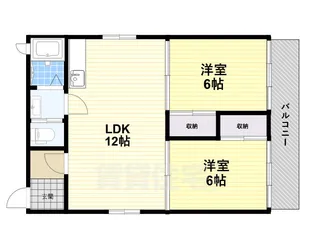 しののめハイツ【2階】の間取り