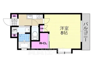 ベルエポック セカンド【2階】の間取り