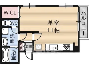 大阪府松原市東新町3丁目【アパート】の間取り