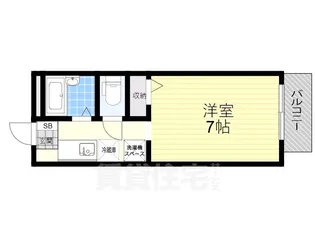 フォレストオオトリ【1階】の間取り