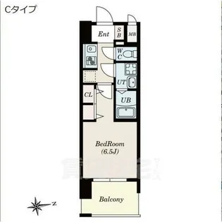 愛知県名古屋市北区上飯田北町1丁目【マンション】の間取り