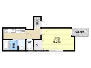 MELDIA布忍 A棟【3階】の間取り