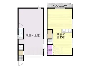 大阪府大阪市西淀川区中島1丁目【一戸建】の間取り